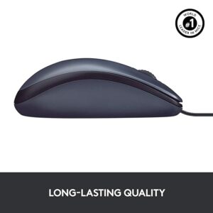 Logitech B100 Wired USB Mouse